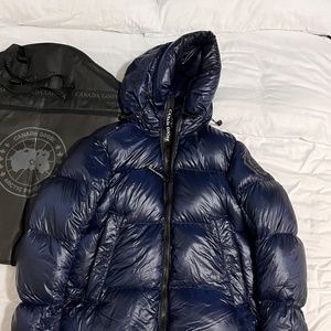 Canada Goose Crofton Puffer Jacket Black Disc MEDIUM